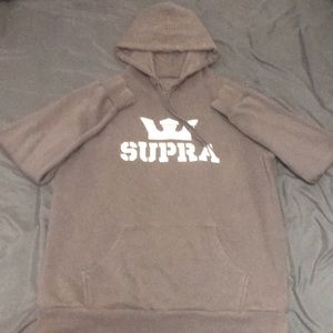 *WORN FEW TIMES* Grey Supra Hoodie